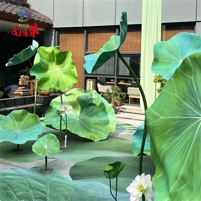 Kangas Lotus Leaves Seasonal Display